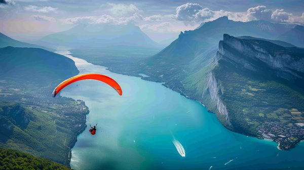 Delta evasion | vol en parapente à Annecy: volez au-dessus du lac